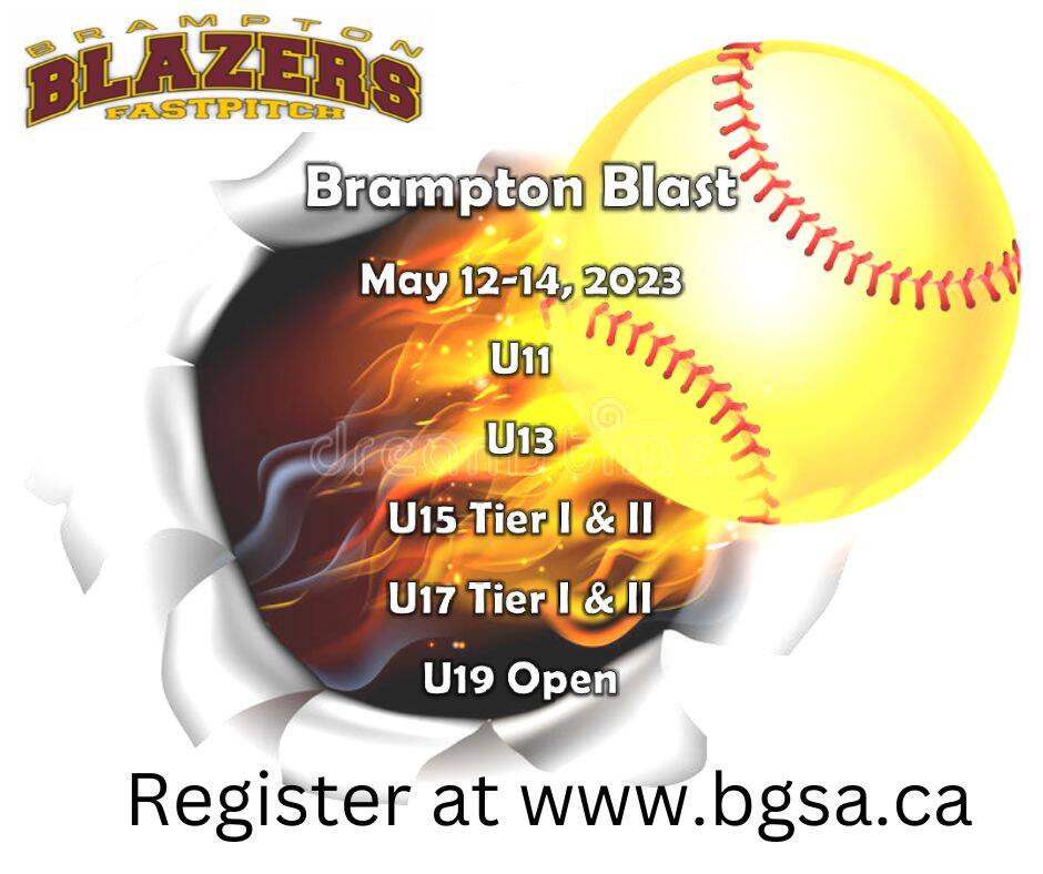 Brampton Blast > News > Brampton Blast 2023 (Brampton Girls Softball